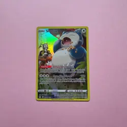 Snorlax TG10/TG30 NM Full Art Trainer Gallery Pokemon Card SWSH Lost Origin TCG - Image 1