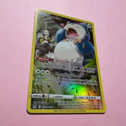 Snorlax TG10/TG30 NM Full Art Trainer Gallery Pokemon Card SWSH Lost Origin TCG - Image 3
