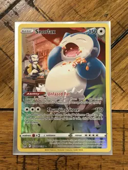 Pokemon TCG - Lost Origin - Snorlax TG10/TG30 - Trainer Gallery Holo Rare - Image 1