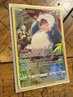 Pokemon TCG - Lost Origin - Snorlax TG10/TG30 - Trainer Gallery Holo Rare - Image 3