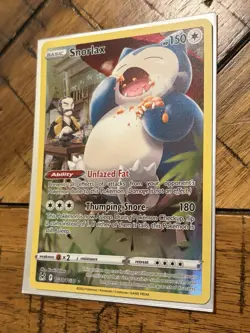 Pokemon TCG - Lost Origin - Snorlax TG10/TG30 - Trainer Gallery Holo Rare - Image 4