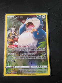 Pokemon TCG Snorlax Lost Origin Trainer Gallery Tg10/Tg30 Holo Ultra Rare - Image 1