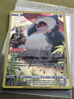 Pokemon TCG Snorlax Lost Origin Trainer Gallery Tg10/Tg30 Holo Ultra Rare - Image 2