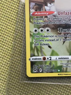 Pokemon TCG Snorlax Lost Origin Trainer Gallery Tg10/Tg30 Holo Ultra Rare - Image 4