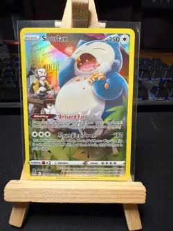 Pokemon TCG Snorlax TG10/TG30 – Trainer Gallery Full Art – Lost Origin – NM - Image 1