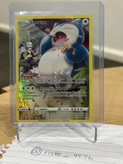 Pokemon TCG Snorlax Lost Origin Trainer Gallery Tg10/Tg30 Holo Ultra Rare - Image 1