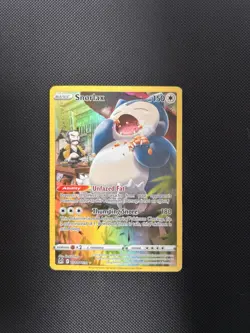 Pokemon TCG Snorlax TG10/TG30 Ultra Rare Lost Origin Trainer Gallery NM - Image 1