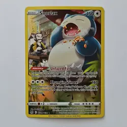 Pokemon TCG Snorlax Full Art Holo Ultra Rare Lost Origin TG10/TG30 - Image 1