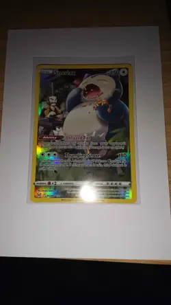 Pokemon TCG Snorlax Lost Origin Trainer Gallery Holo Card TG10/TG30 - Image 2