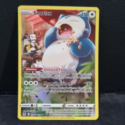 Pokemon TCG Snorlax Lost Origin Trainer Gallery Tg10/Tg30 Holo Ultra Rare - Image 1