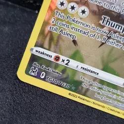 Pokemon TCG Snorlax Lost Origin Trainer Gallery Tg10/Tg30 Holo Ultra Rare - Image 4