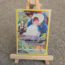 Pokemon TCG Snorlax Holo Card TG10/TG30 Swsh11: Lost Origin Trainer Gallery - Image 1