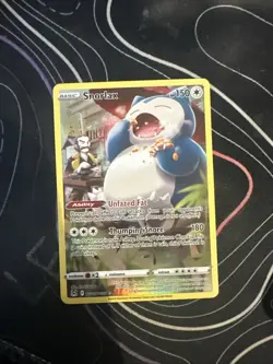 Trainer Gallery Snorlax TG10/TG30 SWSH11 Lost Origin Pokemon TCG Card - Image 1