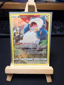 Pokemon TCG Snorlax TG10/TG30 – Trainer Gallery Full Art – Lost Origin – NM - Image 1