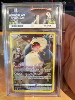 Pokemon TCG Snorlax Lost Origin TG10/TG30 Special Art - ACE 9 - Image 1