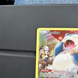 Pokemon TCG Snorlax Lost Origin Trainer Gallery Holo Ultra Rare TG10/TG30 NM - Image 2