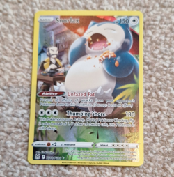 Pokemon TCG Snorlax TG10/TG30 SWSH11 Lost Origin TG Ultra Rare Holo EN 2022 - Image 1