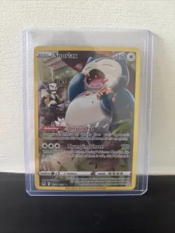 Pokemon TCG Snorlax Holo Card TG10/TG30 Swsh11: Lost Origin Trainer Gallery - Image 1