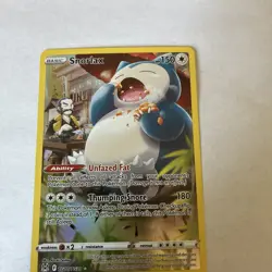 Pokemon TCG Snorlax Lost Origin Trainer Gallery Holo Ultra Rare TG10/TG30 - Image 3