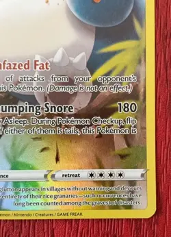Pokemon TCG Snorlax Lost Origin Trainer Gallery Tg10/Tg30 Holo Ultra Rare - Image 4