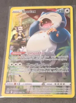 Pokemon TCG Snorlax TG10/TG30 Full Art Holo Lost Origin NM - Image 2