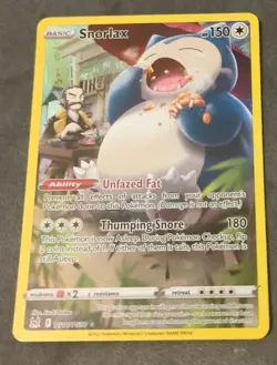 Pokemon TCG Snorlax TG10/TG30 Full Art Holo Lost Origin NM - Image 4