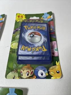 2012 Pokemon 15 Card Promo Pack Holo Brand New Sealed Lot Of 3 Packs Brand New - Image 3