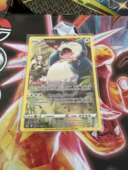 Pokemon TCG Snorlax TG10/TG30 Full Art Holo Lost Origin Mint Condition - Image 1