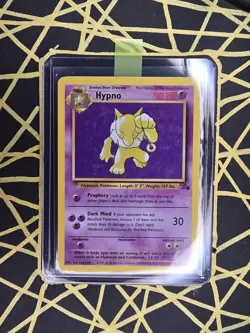 🔥 Hypno 23/62 🔥 Original Non Holo Rare Fossil Set Pokemon Card WOTC TCG 1999 - Image 1