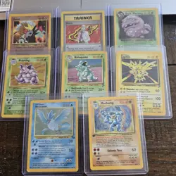 200 Vintage Pokemon Card Lot - Holo Base Set Collection Reverse Promo English - Image 1