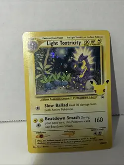 Light Toxtricity SWSH137 SWSH: Sword & Shield Promo Cards Holo - Image 1