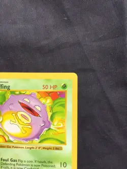 Pokemon Cards: Base Set 1st Edition Common: Koffing 51/102 - Image 3