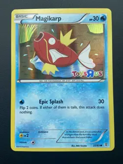 Magikarp Toys R Us Promo Generations 22/83 Holo STAMPED Pokemon Card - Image 1
