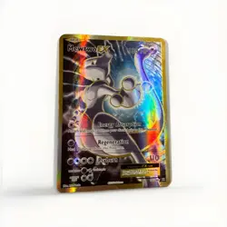 Pokemon Mewtwo EX TCG Full Art Holo Ultra Rare Card 103/108 Evolutions - Image 1