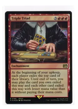 Triple Triad R 166 Foil Final Fantasy MTG Card NM - Image 1