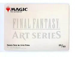 Tataru Taru Art Series Card 25 Final Fantasy MTG Card NM - Image 2