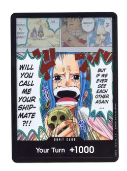 DON!! Card (Alternate Art) Vivi DON!! Foil One Piece Kingdoms of Intrigue Eng NM - Image 1