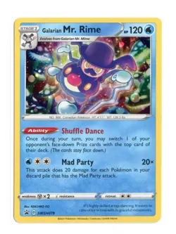 Galarian Mr. Rime SWSH079 Promo Holo SWSH: Sword & Shield Promo Cards Pokemon NM - Image 1
