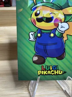 Luigi Pikachu Pokemon Card Database Christmas - Image 4
