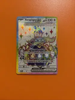 Terapagos EX 165 Scarlet & Violet Promo Holo Card NM Condition - Image 1