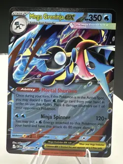 Pokemon ex & V Holo Lot Cobalion ex Greninja ex Tyranitar V LP 3 Cards - Image 5