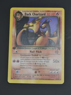 Pokemon Card - Dark Charizard 1st Edition Team Rocket 21/82 Rare Ungraded MP - Image 1