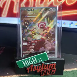 Pokemon TCG Stufful Illustration Rare 154/132 Me01: Mega Evolution Holo Card - Image 1