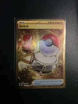 Switch 206/165 Sv: Scarlet & Violet 151 Gold Holo Card - Image 1