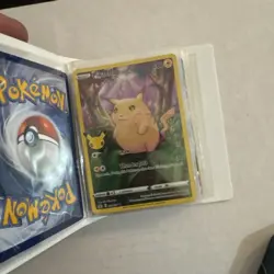 Pokemon 25th Anniversary Celebrations - Mini Portfolio Card Binder with main set - Image 1