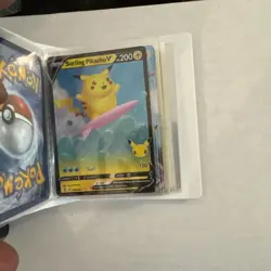 Pokemon 25th Anniversary Celebrations - Mini Portfolio Card Binder with main set - Image 5