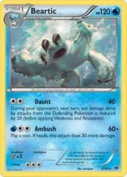 Beartic 37/99 B&W Next Destinies RARE MINT! Pokemon - Image 1
