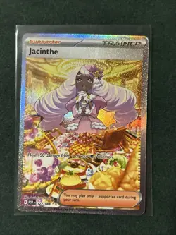 Pokemon TCG Jacinthe Perfect Order Supporter Holo Full Art 122/088 - Image 1