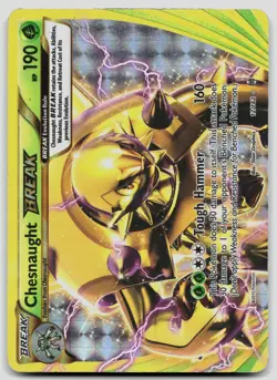Chesnaught BREAK 12/162 BREAKthrough Holo Pokemon DMG - Image 1