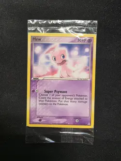 Mew EX Holon Phantoms 111/110 Secret Rare Pokemon Card Non-Holo Exclusive SEALED - Image 1